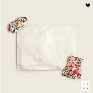NWT J. Crew Printed sleep gift set in Antique White Multi